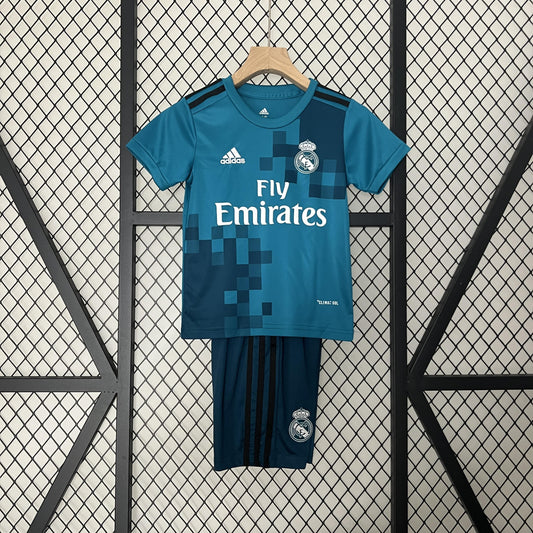 Real Madrid Kit Criança Terceiro 17/18