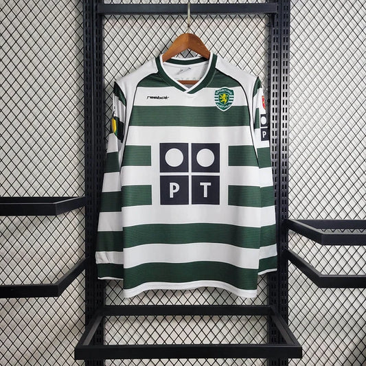 Sporting Home 2002 Jersey (Long Sleeve)