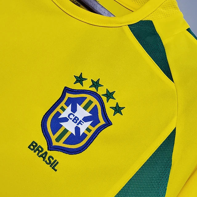 Camiseta Brasil Local 2002