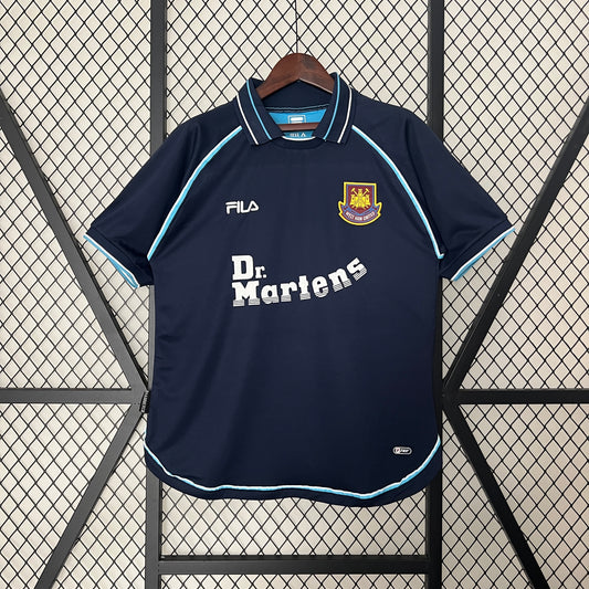 Camiseta tercera equipación West Ham United 1999-2001