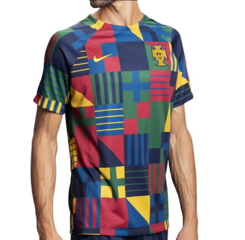 Camiseta Precalentamiento Portugal 2022